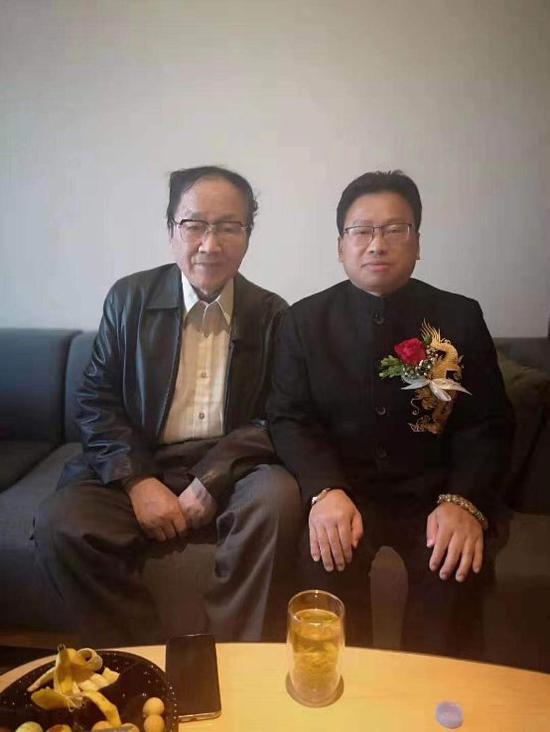 北大博雅易经教授陈炳地与国家体委原副主任刘吉研讨传统文化